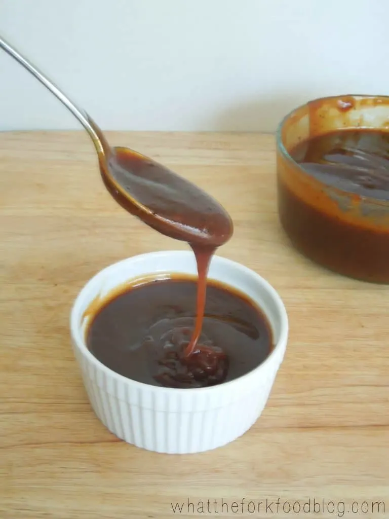 Homemade BBQ Sauce from What The Fork Food Blog