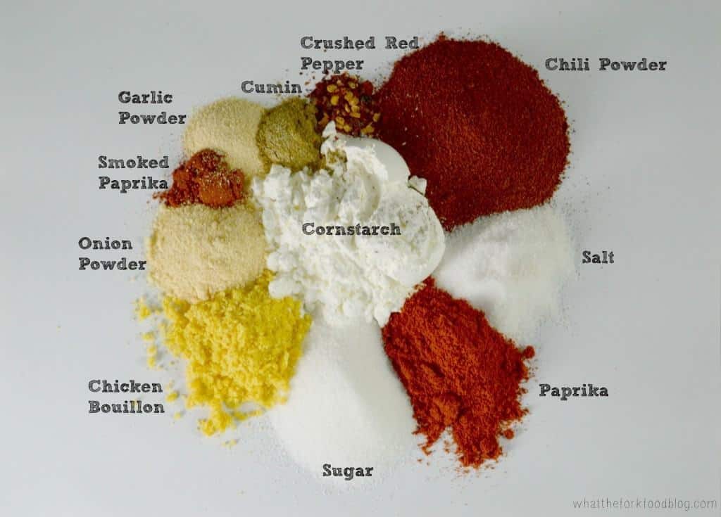 Fajita Seasoning Spices from What The Fork Food Blog