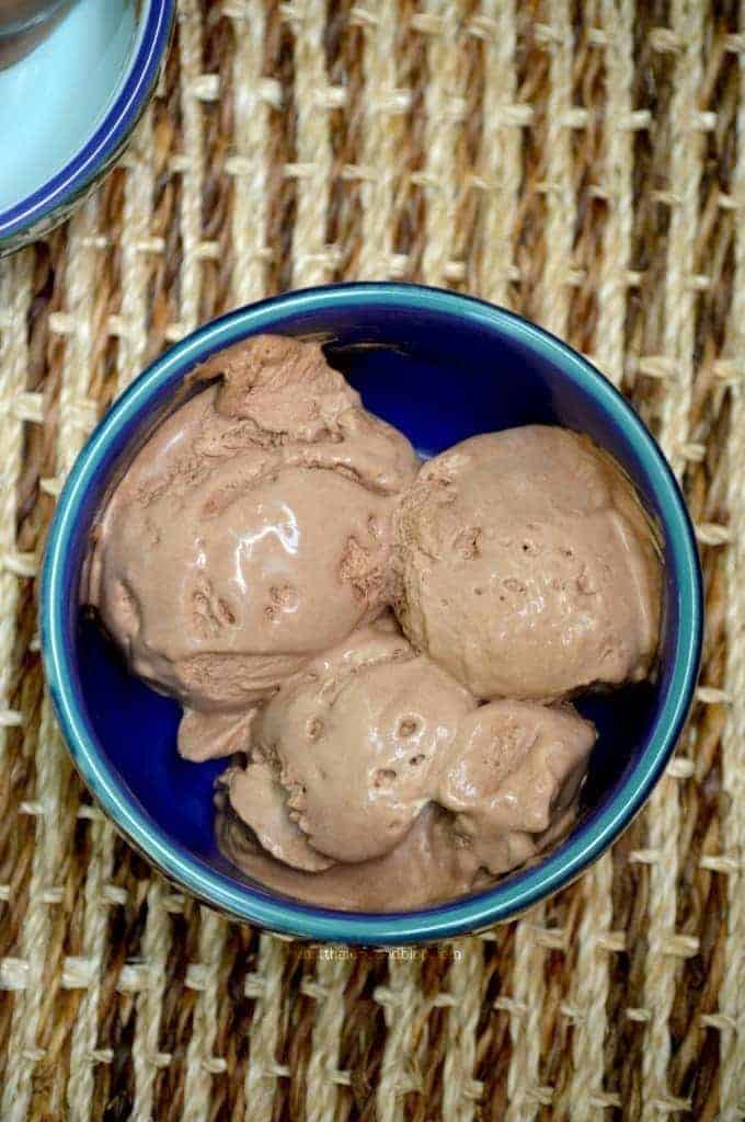 Homemade chocolate ice online cream no machine