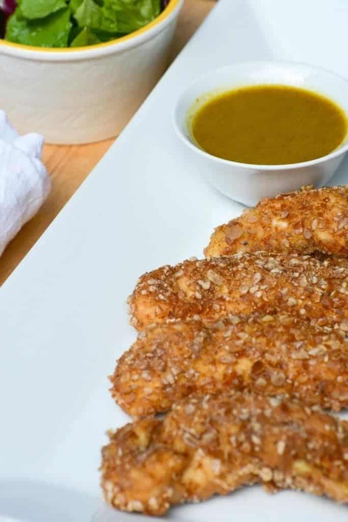 Pretzel Crusted Chicken from What The Fork Food Blog