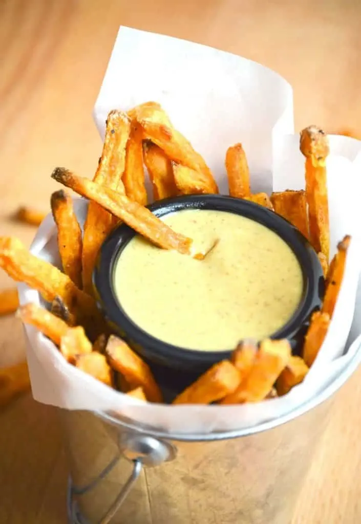 Baked Sweet Potato Fries from What The Fork Food Blog