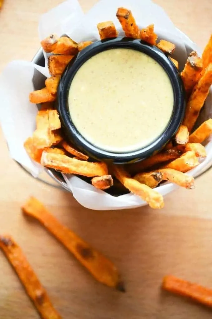 Baked Sweet Potato Fries from What The Fork Food Blog