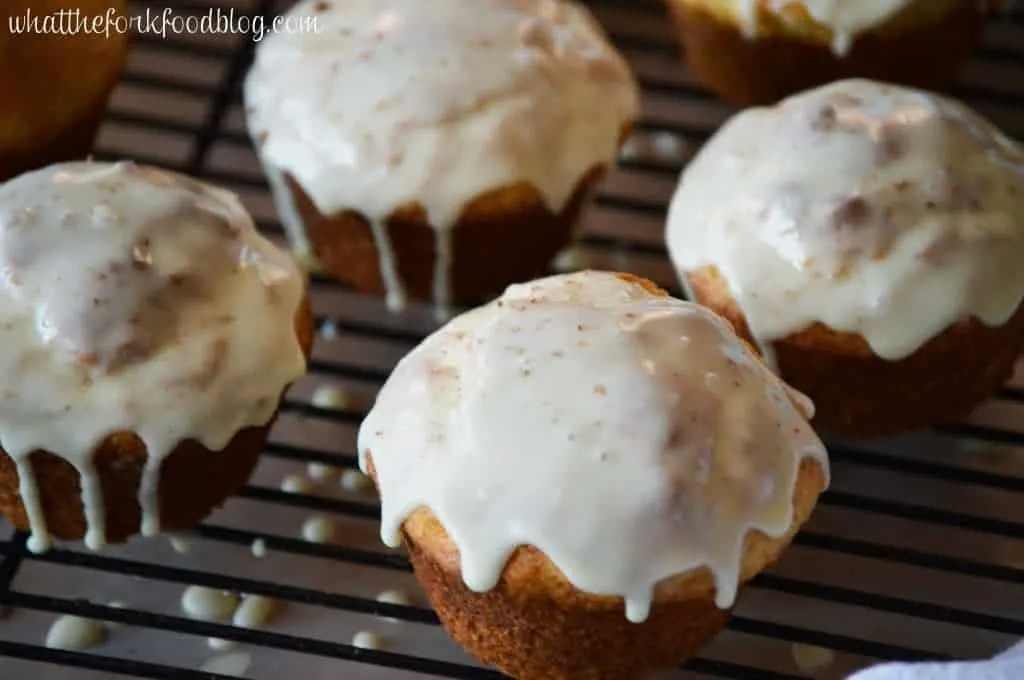 Eggnog Muffins from What The Fork Food Blog