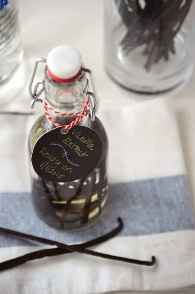 Homemade Vanilla Extract from What The Fork Food Blog