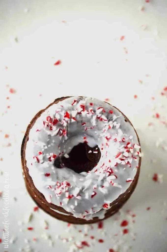 Peppermint Mocha Donuts from What The Fork Food Blog