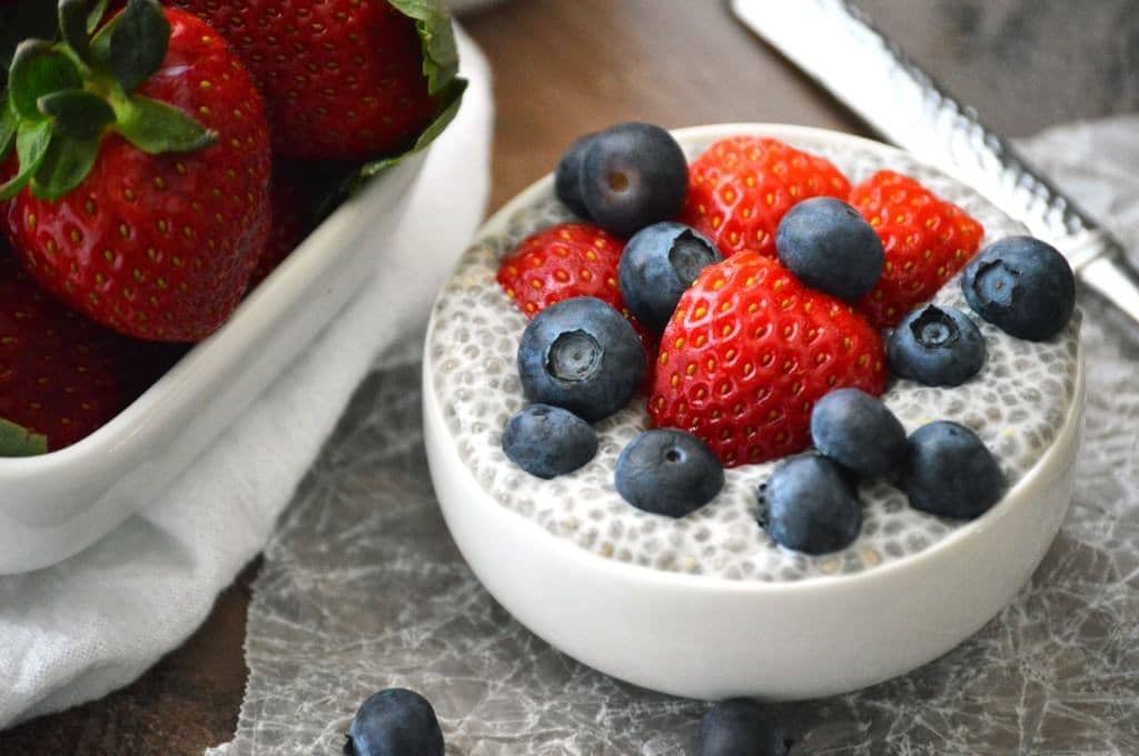 Vanilla Chia Pudding from What The Fork Food Blog