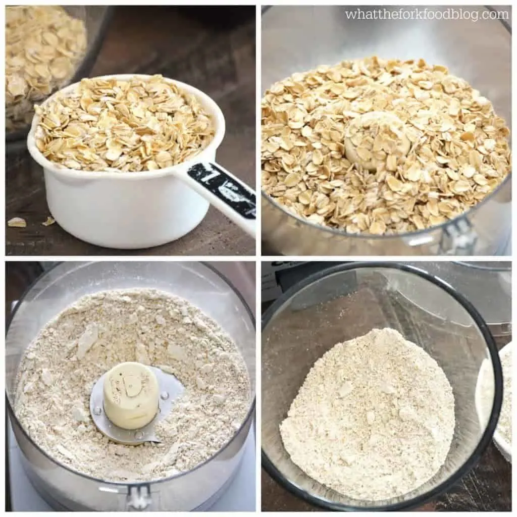 How to Make Oat Flour from What The Fork Food Blog
