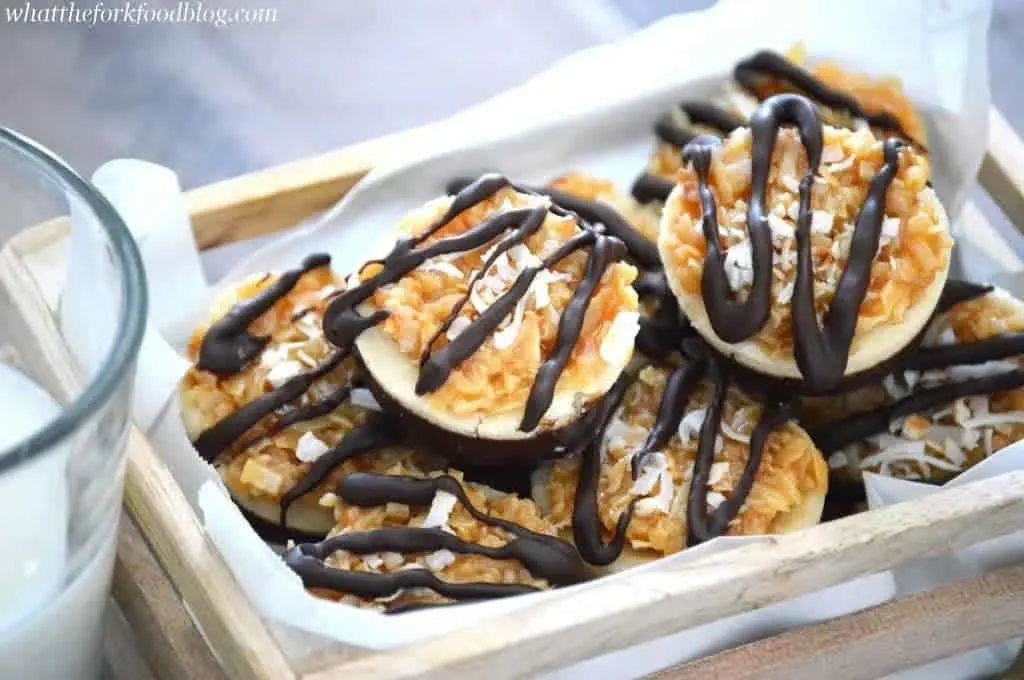 Samoas Cookie Cups from What The Fork Food Blog