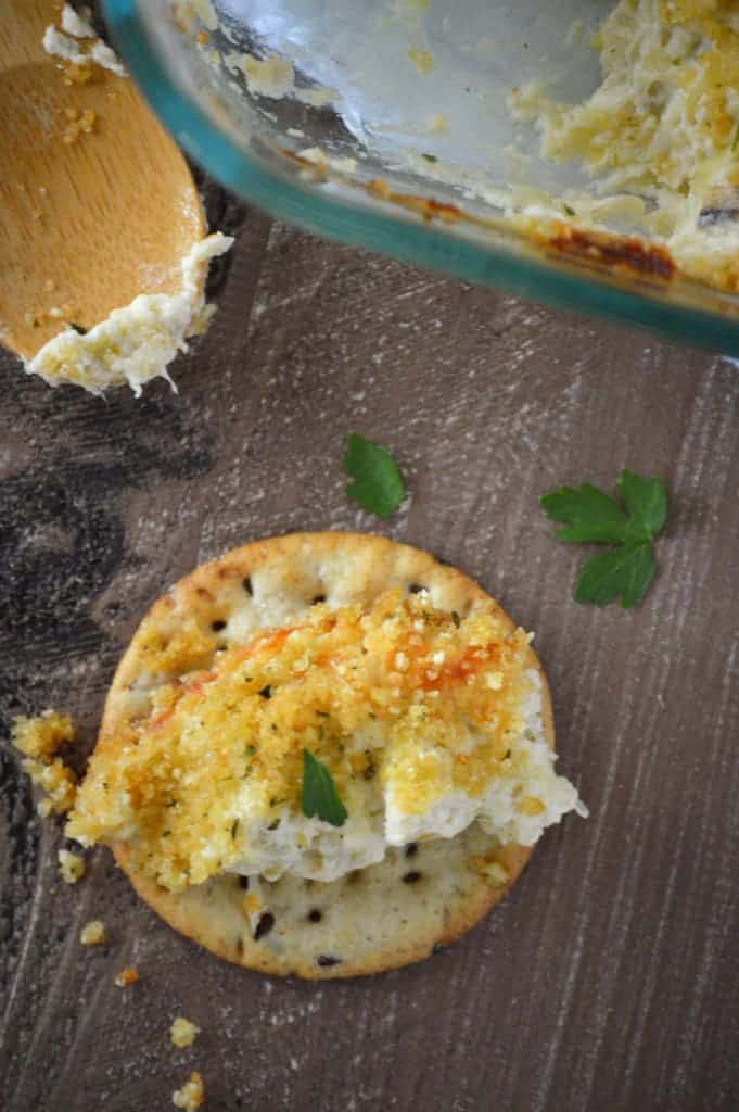 Cheesy Artichoke Dip from What The Fork Food Blog