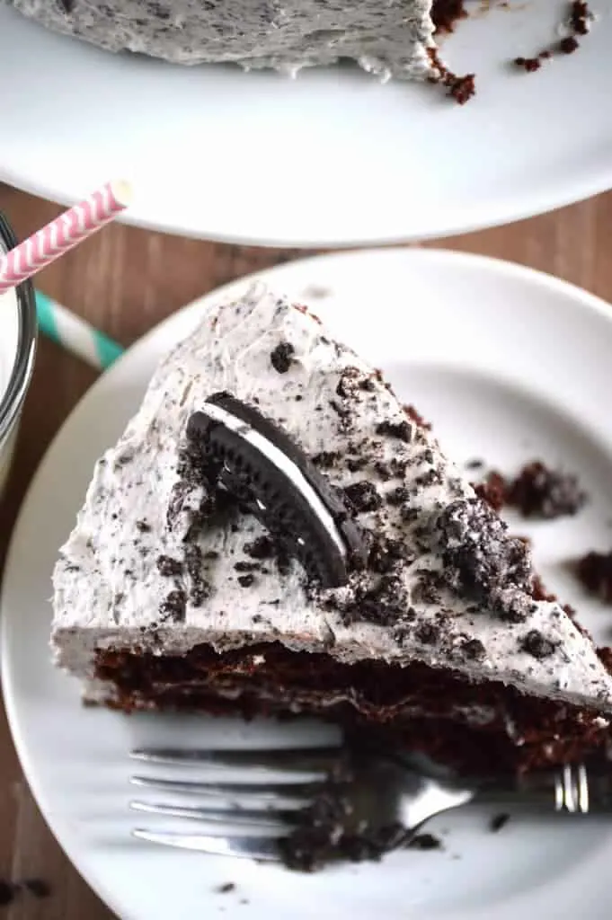 Cookies and Cream Cake from What The Fork Food Blog