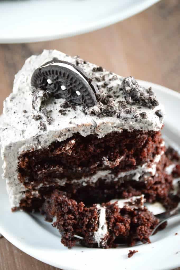 Cookies and Cream Cake from What The Fork Food Blog