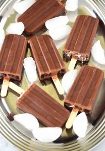 Fudgesicles (Gluten Free, Dairy Free, Naturally Sweetened) from What The Fork Food Blog