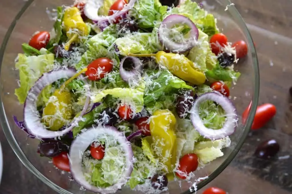 Easy Italian Salad from What The Fork Food Blog | @WhatTheForkBlog | whattheforkfoodblog.com