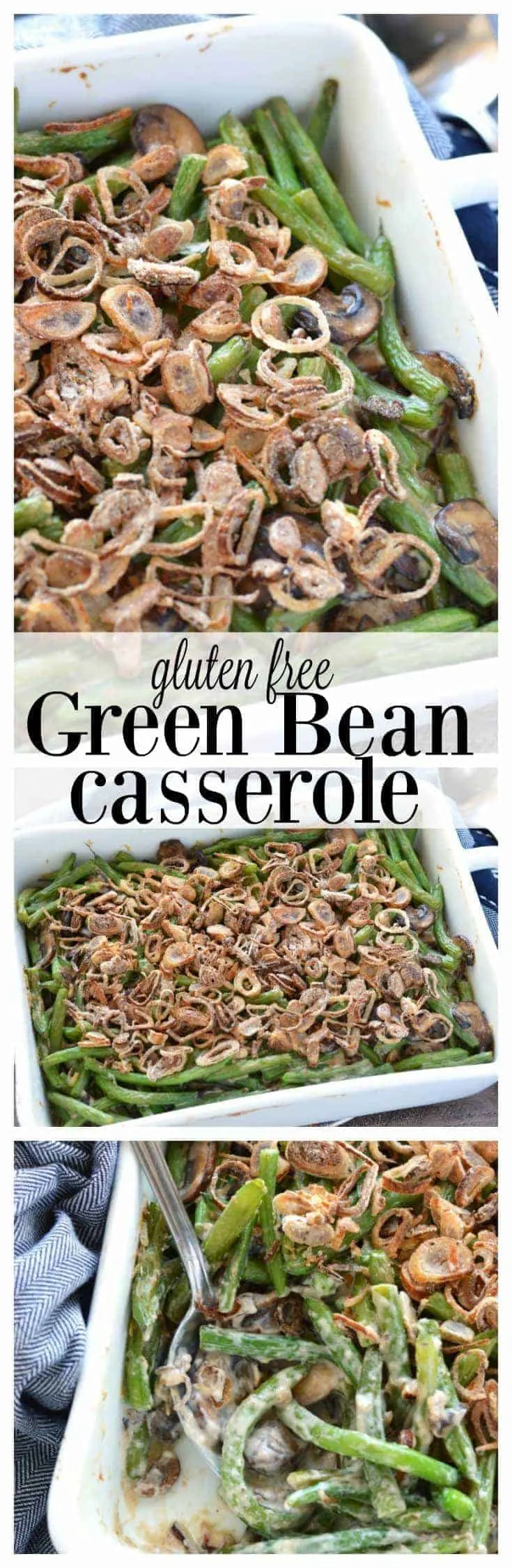 Gluten Free Green Bean Casserole from What The Fork Food Blog | whattheforkfoodblog.com