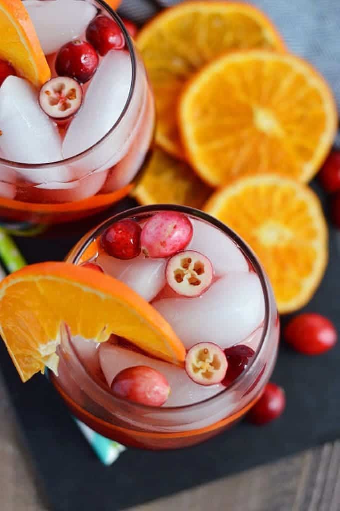 Cranberry Orange Sangria from What The Fork Food Blog | whattheforkfoodblog.com