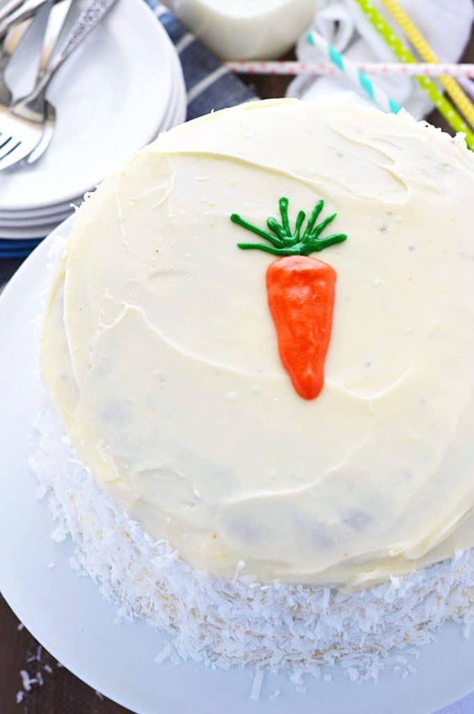 Gluten Free Carrot Cake from What The Fork Food Blog