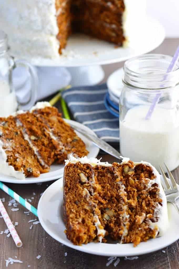 Gluten Free Carrot Cake from What The Fork Food Blog