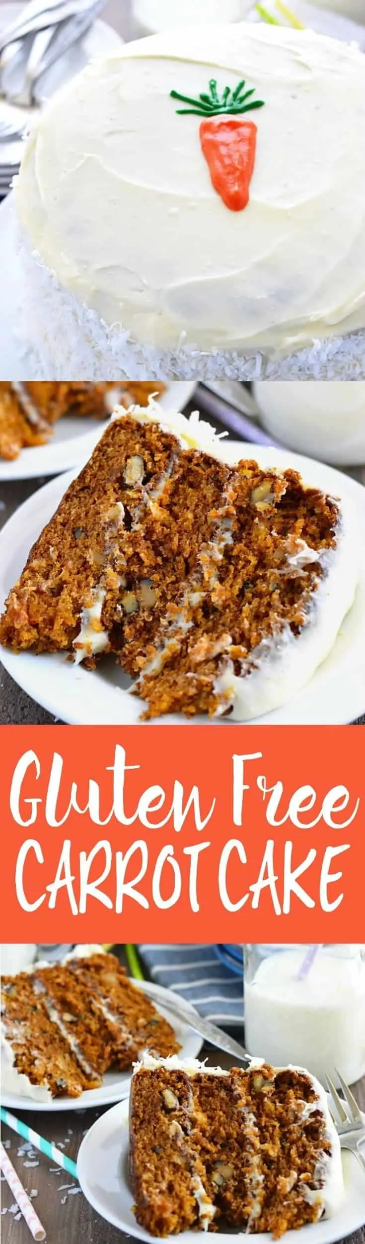 Gluten Free Carrot Cake from What The Fork Food Blog | whattheforkfoodblog.com