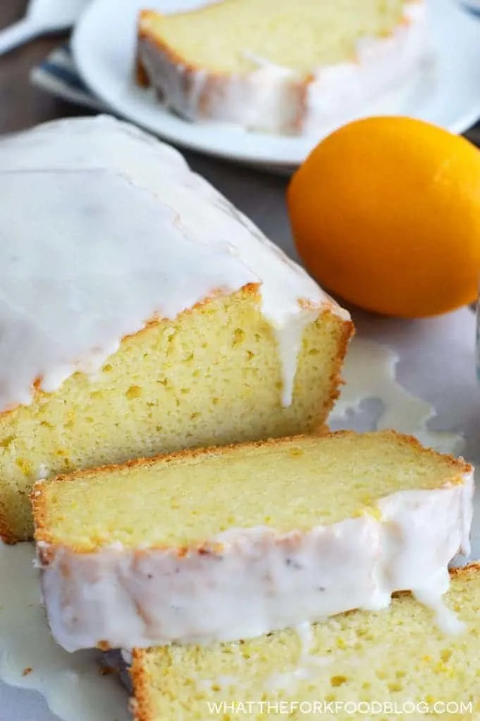 Gluten Free Meyer Lemon Bread (and dairy free) from What The Fork Food Blog | whattheforkfoodblog.com