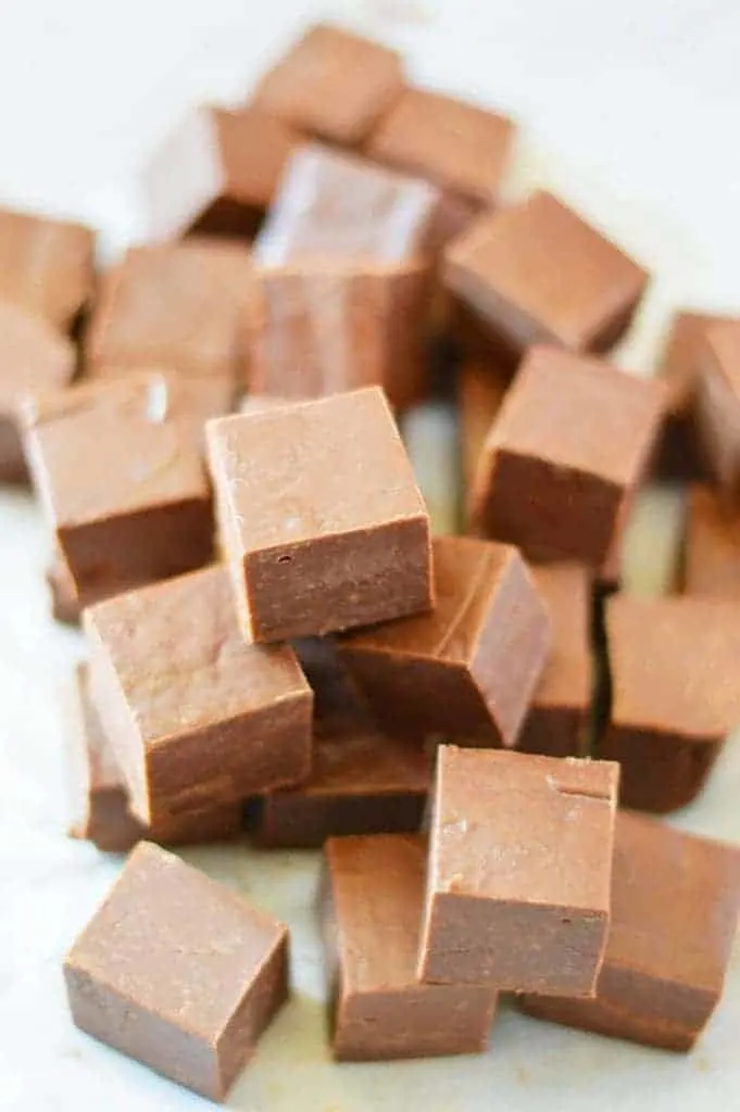 Milk Chocolate Fudge from What The Fork Food Blog | whattheforkfoodblog.com