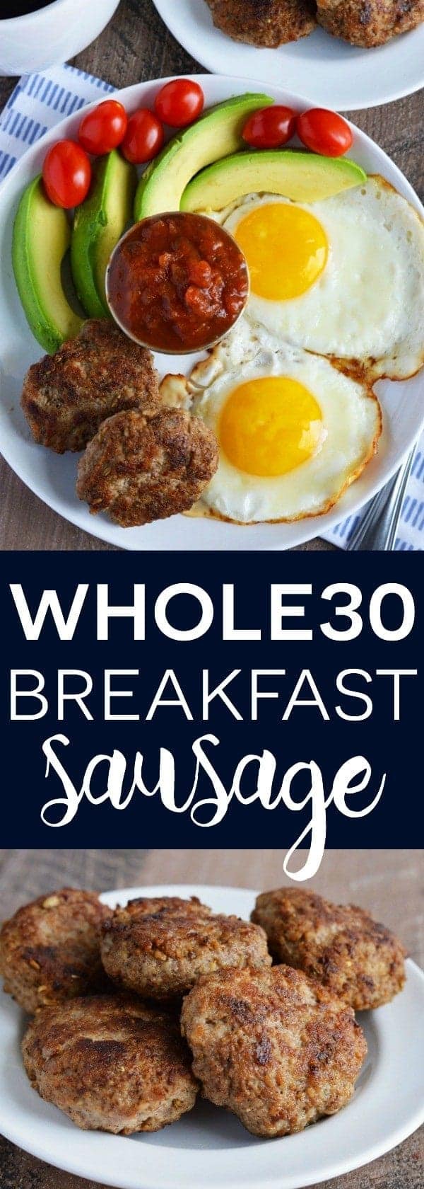 Whole30 Breakfast Sausage (paleo) from What The Fork Food Blog | whattheforkfoodblog.com