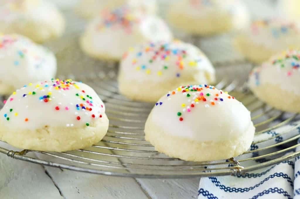 Gluten Free Drop Sugar Cookies (dairy free) from @whattheforkblog | whattheforkfoodblog.com
