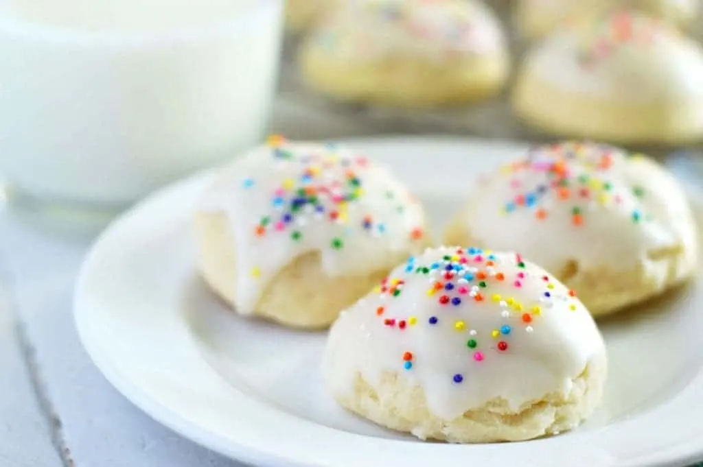 Gluten Free Drop Sugar Cookies (dairy free) from @whattheforkblog | whattheforkfoodblog.com