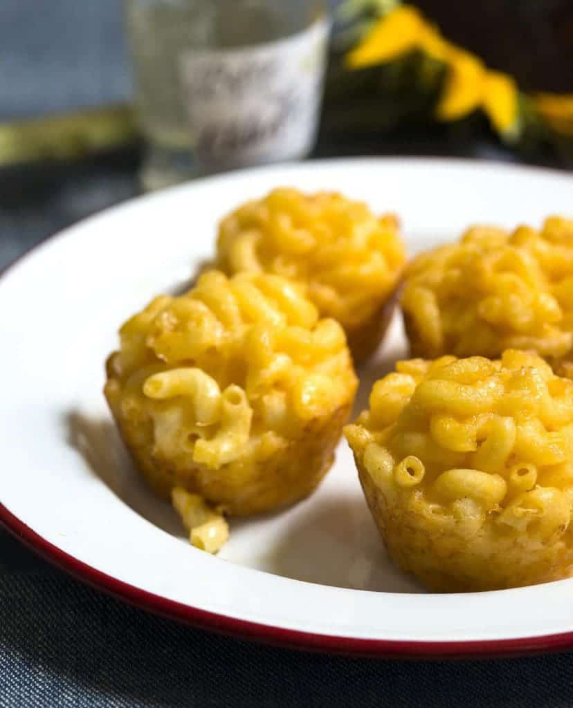 Mini Mac and Cheese Cups from Gluten-Free Small Bites | @whattheforkblog | whattheforkfoodblog.com