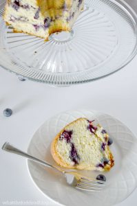 Blueberry Coffee Cake from What The Fork Food Blog