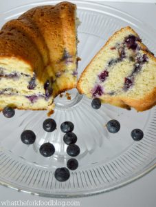Blueberry Coffee Cake from What The Fork Food Blog