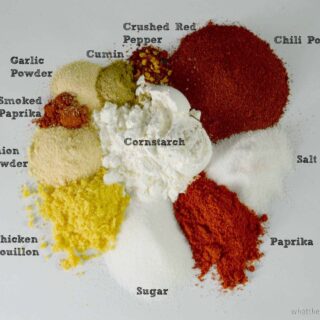 Fajita Seasoning Spices from What The Fork Food Blog