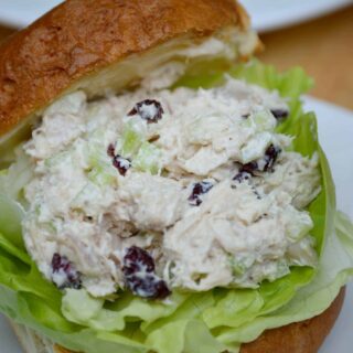 Cherry Craisin Chicken Salad from What The Fork Food Blog