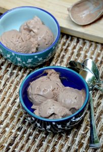 No-Churn Chocolate Ice Cream from What The Fork Food Blog