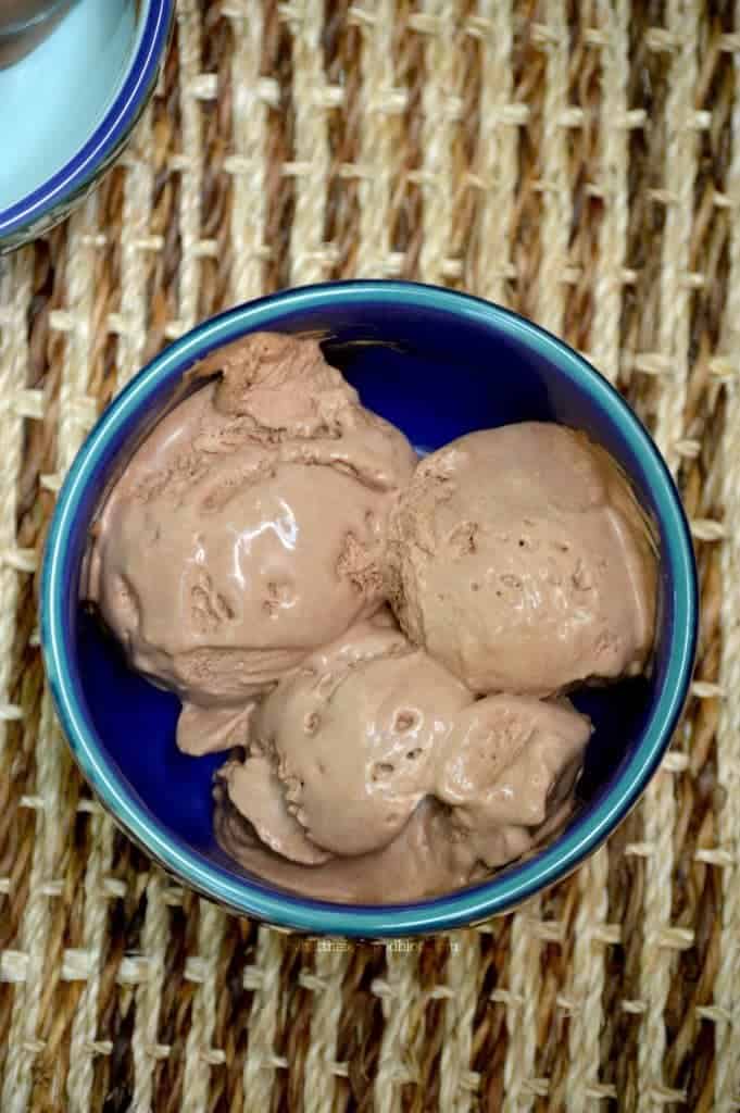 No-Churn Chocolate Ice Cream from What The Fork Food Blog from What The Fork Food Blog