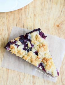 Blueberry Crumb Bars from What The Fork Food Blog