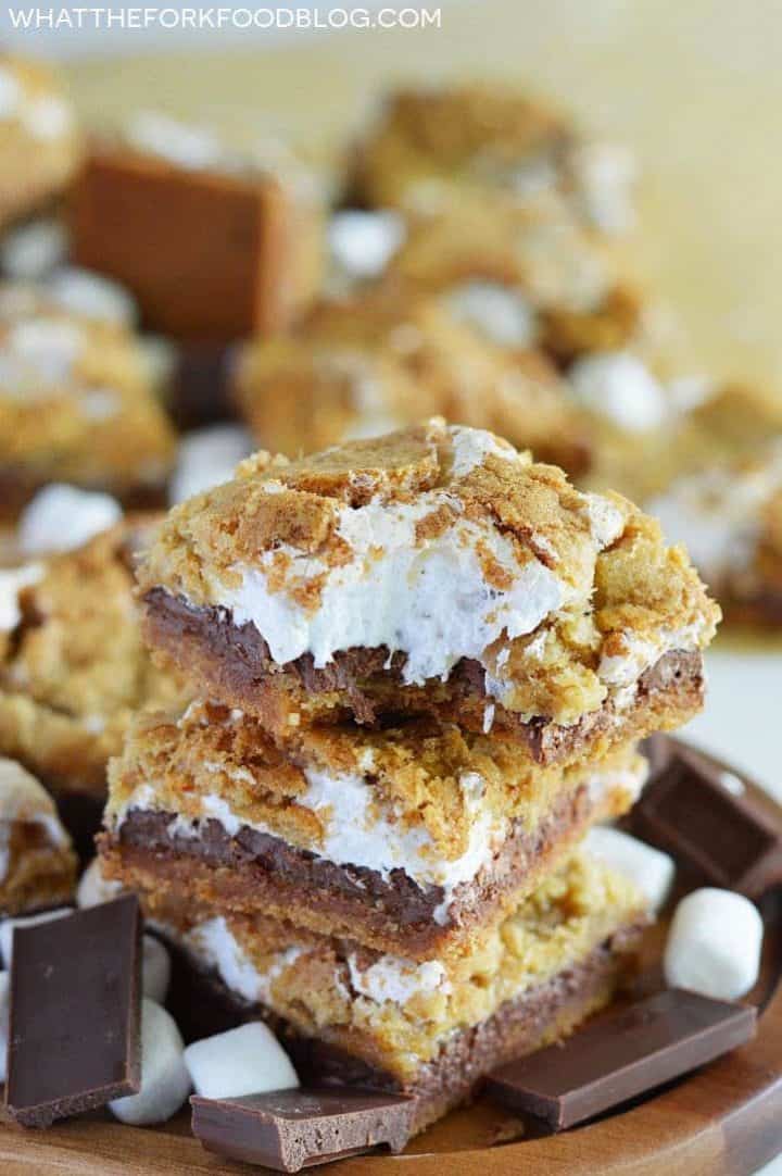 Easy Gluten Free S'mores Bars What the Fork