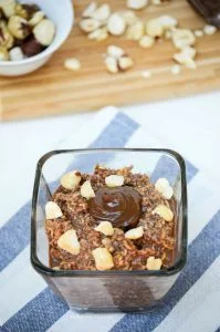 Nutella Overnight Oats from What The Fork Food Blog