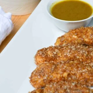 Pretzel Crusted Chicken from What The Fork Food Blog