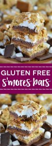 Gluten Free S'mores Bars (with dairy free option) from What The Fork Food Blog | whattheforkfoodblog.com