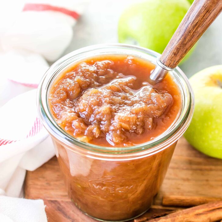 Slow Cooker Cinnamon Applesauce What the Fork