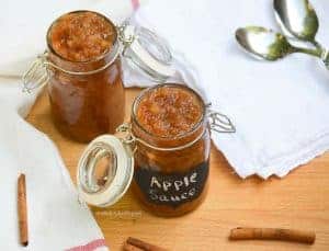 Slow Cooker Cinnamon Applesauce from What The Fork Food Blog