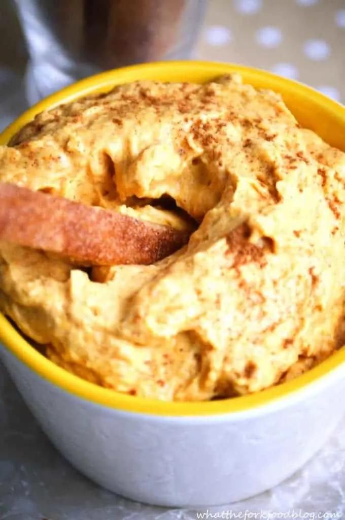 Pumpkin Dip with Pie Fries from What The Fork Food Blog