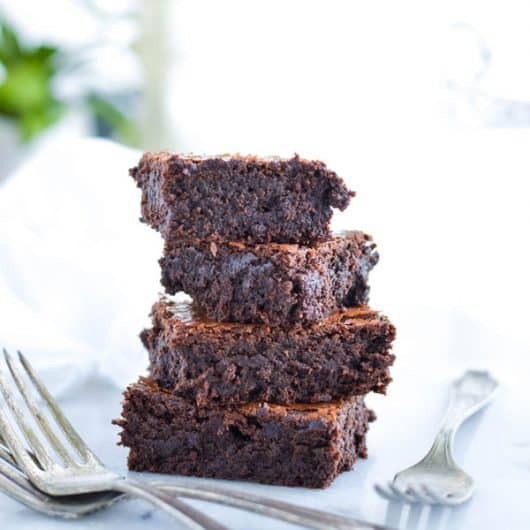 Flourless Chocolate Hazelnut Brownies What the Fork