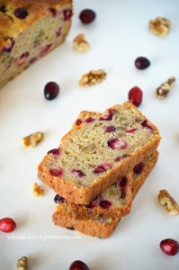 Cranberry Orange Bread from What The Fork Food Blog
