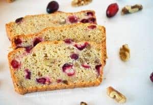 Cranberry Orange Bread from What The Fork Food Blog