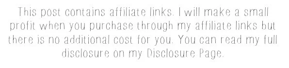 Affiliate Disclosure Image from What The Fork Food Blog