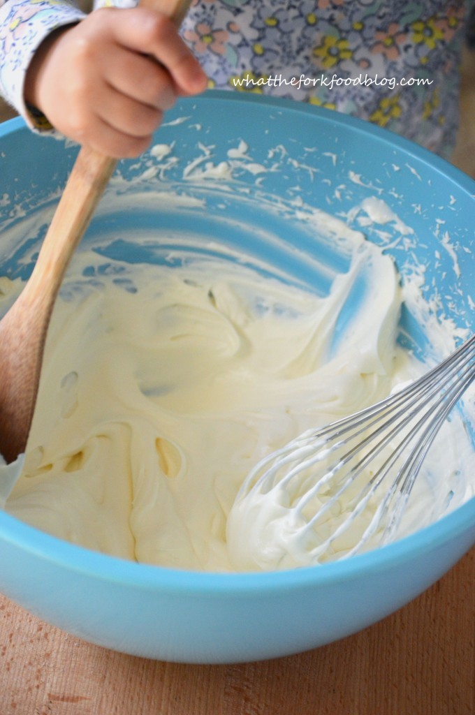 Two Ingredient White Chocolate Ganache Whipped Cream What the Fork