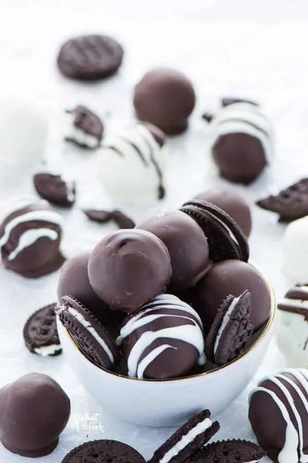 Gluten Free Oreo Truffles (Dairy Free)