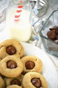 Gluten Free Peanut Butter Blossoms from What The Fork Food Blog