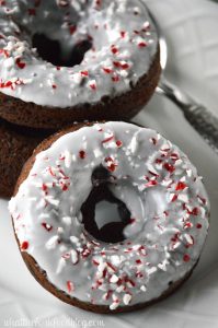 Peppermint Mocha Donuts from What The Fork Food Blog